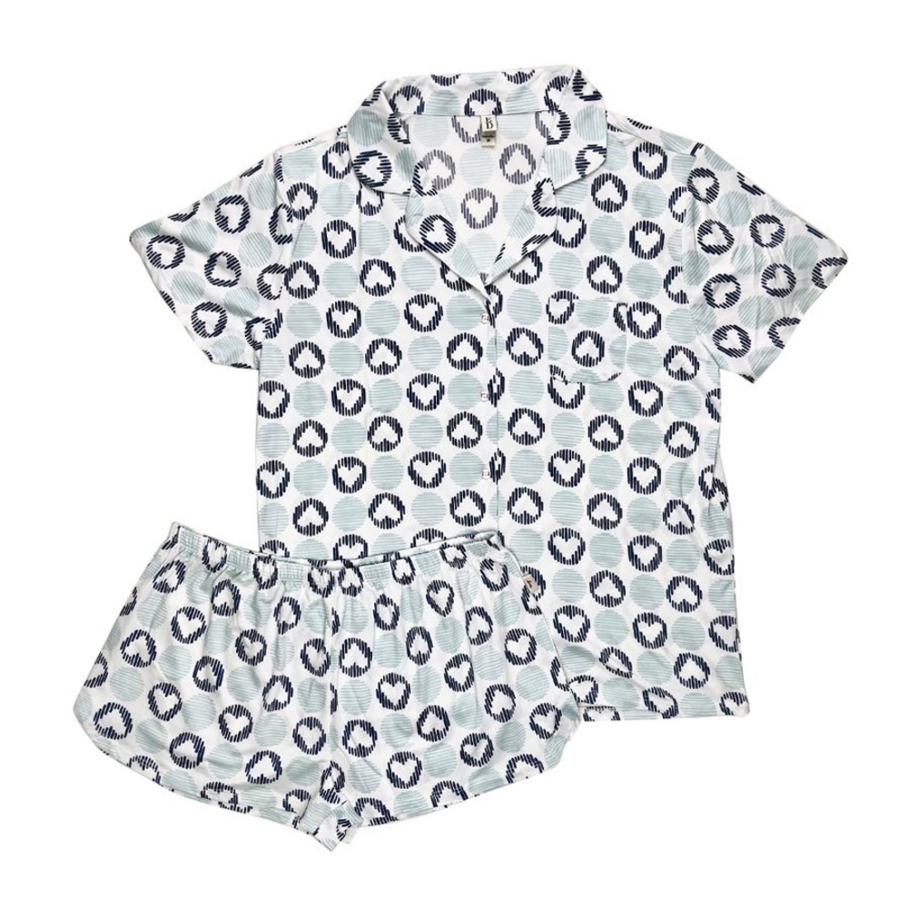 Notch Collar PJ Short Set